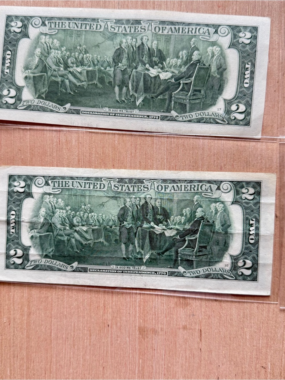 Lot Of 4 2017A $2.00Dollar Star Note Rare Bill Circulated U.S Currency Read Blw! - Picture 8 of 10